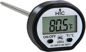 img 2 attached to HIC Instant Read Thermometer Shatterproof Antimicrobial