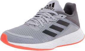 img 4 attached to Adidas Унисекс Детские кроссовки Duramo Желтые Серебряные