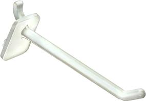 img 4 attached to 800004-W Azar Displays 4-Inch Lexan Hook, White - 50 Pack