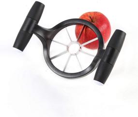 img 2 attached to 🍎 Stainless Steel Apple Slicer Corer Cutter Wedger Divider 8 Blade Fruit Kitchen Tool, Easy to Use