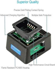 img 3 attached to 🔌 Fast Charging Single Unit Rapid Charger for Motorola Radios APX6000, APX7000, APX8000 - Effective Temperature Management