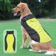 🐶 ultimate protection: waterproof lightweight dog raincoat with high visibility & adjustable fit - keep your furry friend dry and warm during rainy walks! логотип