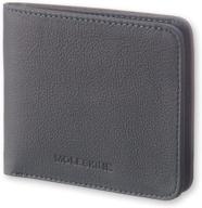 moleskine lineage leather smart wallet logo