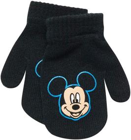 img 2 attached to 🧤 Stay Warm with Disney Mickey Winter Mitten Gloves - Boys' Cold Weather Accessories