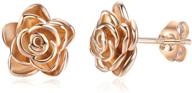 🌹 soulmeet rose gold jewelry for women and girls - 925 sterling silver flower accessories, perfect gifts for mother, daughter, sister, girlfriend, and friendship logo