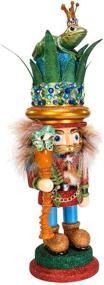 img 4 attached to 🐸 Enchanting Kurt Adler 17.75" Hollywood Frog Prince Nutcracker: A Regal Holiday Delight!