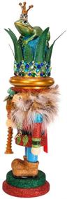 img 1 attached to 🐸 Enchanting Kurt Adler 17.75" Hollywood Frog Prince Nutcracker: A Regal Holiday Delight!