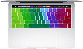 img 2 attached to ProElife Premium Ultra Thin Silicone Keyboard Cover Skin For MacBook Pro With Touch Bar 13&#34