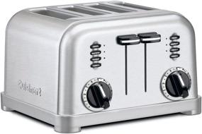 img 2 attached to 🍞 Cuisinart CPT-180 Metal Classic 4-Slice Toaster, Stainless Steel Finish