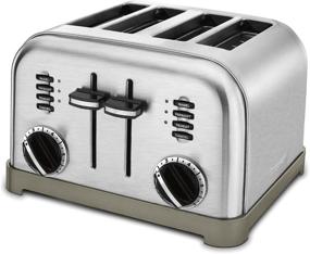 img 4 attached to 🍞 Cuisinart CPT-180 Metal Classic 4-Slice Toaster, Stainless Steel Finish