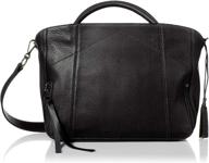 vince camuto womens satchel large women's handbags & wallets logo