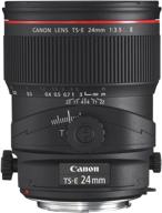 📸 canon ts-e 24mm f/3.5l ii: идеальный ультраширокий тилт-шифт объектив для высококачественных canon dslr-камер логотип