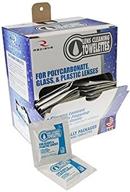 🔍 efficient radians lcd100 lens cleaning towelettes - box of 100, multi-sized logo