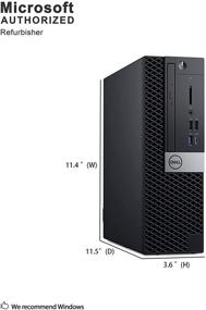 img 1 attached to 💻 Dell Optiplex 7050 маленький форм-фактор, процессор Intel 6-го поколения i5-6500, 16 ГБ оперативной памяти, 256 ГБ SSD, Windows 10 Pro (обновленный)