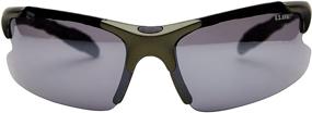 img 1 attached to US Army Sunglasses Semi Rimless Green