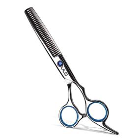 img 4 attached to 💇 Hair Thinning Scissors - ULG Professional Barber Shears with Teeth for Hairdressing, Texturizing, and Salon Razor Edge - Japanese Stainless Steel, Detachable Finger Ring - 6.5 inch