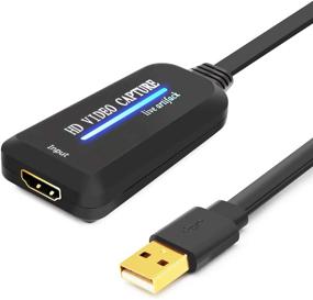 img 4 attached to ⚡️ Sunful HDMI Capture Card - High Definition 1080p 30fps Audio Video Capture Cards for DSLR Camcorder Action Cam Link - PS4 & PS5 Xbox One & Xbox 360 Compatible
