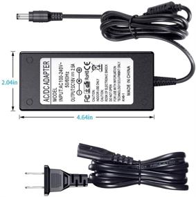 img 2 attached to 🔌 Replacement 18V Power Cord for Cricut Maker Cutting Machine Expression Create Expression 2 Provo Craft Explore One Air 2 KSAH1800250T1M2 AC Adapter Plug Charger