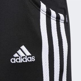 img 2 attached to 🔥 Девушки Adidas Теплый Трикотаж Черный Детская Одежда: Стильная, Уютная и Функциональная