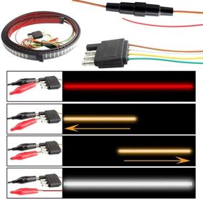 img 1 attached to SOCAL LED Tailgate Switchback Sequential Reverse