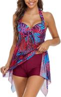 holipick swimdress купальники на косточках юбка логотип