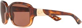 img 2 attached to 🕶️ Costa Del Mar Gannet Rectangular Sunglasses for Women