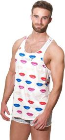 img 4 attached to Croissant 🥐 Graphic Pride Racerback Stringer