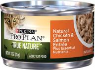 purina pro plan true nature: high protein, natural wet cat food for adult cats logo