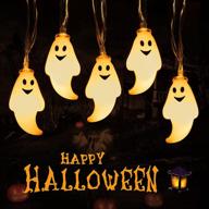 👻 spooky and magical: jmexsuss 30 led battery operated ghost string lights for halloween decorations логотип