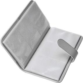 img 2 attached to Sleek and Practical Amazon Basics Wallet Album for 108 Instax Mini Photos - Smokey White