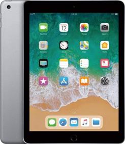 img 1 attached to 📱 Refurbished Apple iPad, 32GB WiFi + Cellular, Space Gray (2017 Model) - Best Deal on Renewed Tablets!