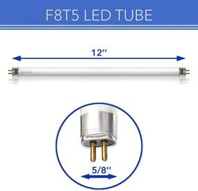 img 3 attached to 🔆 F8T5Cw Replacement: Upgrade to High-Wattage Lumens with BrightWize