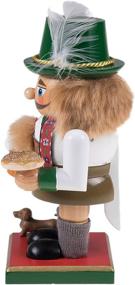 img 3 attached to 🎄 Clever Creations Chubby Wooden Nutcracker: Festive German 7 Inch Christmas Decor for Shelves and Tables