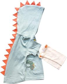 img 4 attached to 🦖 T-Rex Dino Toddler Hoodie Tops: Unisex, Boys, Girls 1-8 Years - A Roaring Fashion Statement!