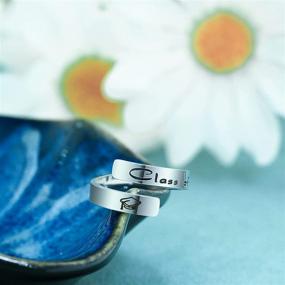 img 1 attached to 🎓 Empowering Graduation Ring Gift for Her: Perfect Inspirational Graduation Gift for Class of 2021 College and High School Graduates