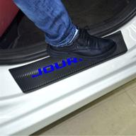 senyazon аксессуары для украшения порога стайлинга автомобилей логотип