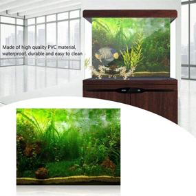 img 3 attached to Aquarium Background Decorations Pictures Decoration Fish & Aquatic Pets for Aquarium Decor