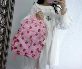 img 2 attached to GK Kawaii Strawberry Student Backpack