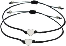 img 1 attached to ROSTIVO Promise Bracelets Matching Couples