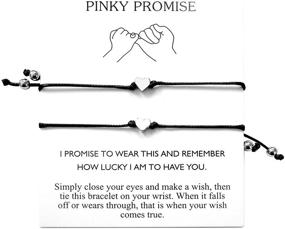 img 2 attached to ROSTIVO Promise Bracelets Matching Couples