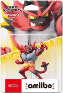 🔥 incineroar amiibo - unleash the fury in super smash bros. on nintendo switch logo