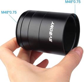 img 1 attached to SVBONY SV119 Extension Tube Kit for Astrophotography, Cameras, and Eyepieces: 5mm, 10mm, 15mm, 30mm with M48x0.75 Threads on Both Sides, Perfect Solution for Spacing Challenges