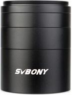 svbony sv119 extension tube kit for astrophotography, cameras, and eyepieces: 5mm, 10mm, 15mm, 30mm with m48x0.75 threads on both sides, perfect solution for spacing challenges logo