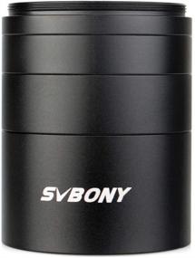 img 4 attached to SVBONY SV119 Extension Tube Kit for Astrophotography, Cameras, and Eyepieces: 5mm, 10mm, 15mm, 30mm with M48x0.75 Threads on Both Sides, Perfect Solution for Spacing Challenges