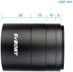 img 2 attached to SVBONY SV119 Extension Tube Kit for Astrophotography, Cameras, and Eyepieces: 5mm, 10mm, 15mm, 30mm with M48x0.75 Threads on Both Sides, Perfect Solution for Spacing Challenges