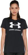 👕 under armour women's live sportstyle graphic tee - short sleeve crew neck t-shirt logo