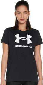 img 4 attached to 👕 Under Armour Women's Live Sportstyle Graphic Tee - Short Sleeve Crew Neck T-shirt