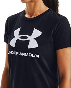 img 2 attached to 👕 Under Armour Women's Live Sportstyle Graphic Tee - Short Sleeve Crew Neck T-shirt