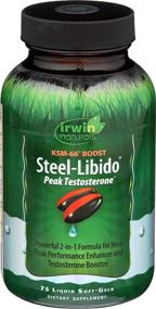 img 4 attached to Irwin Naturals Steel Libido Peak Testosterone Supplement, 75 Count