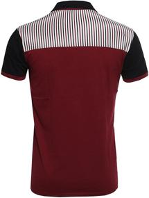 img 3 attached to 👔 William Striped Contrasted Straight Men's Clothing: Elevate Your Style with Striking Shirts